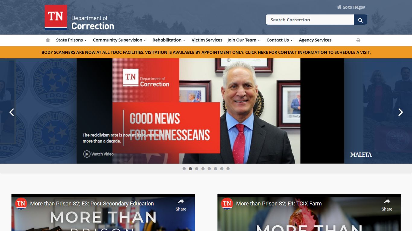 Department of Correction - TN.gov